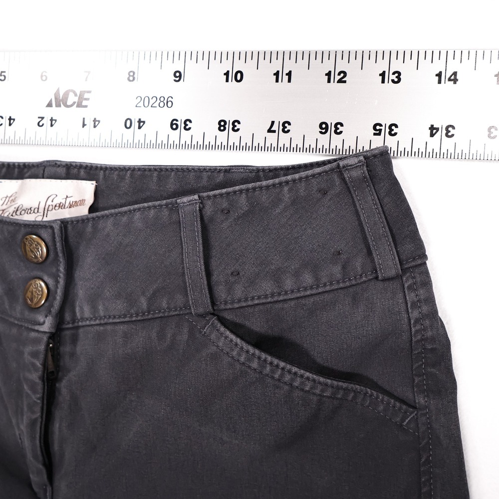 TAILORED SPORTSMAN 26R Trophy Hunter 1967 Low Rise Front Zip Hunter Breeches USA - Picture 7 of 8